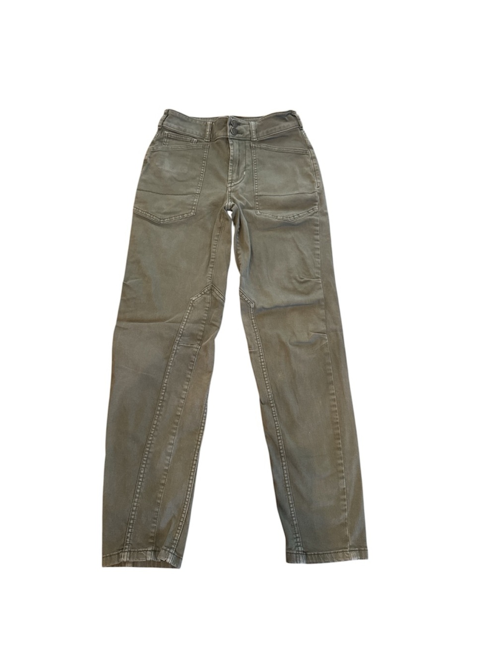 Pilcro Women’s High-Rise Utility Pants - Olive size 23